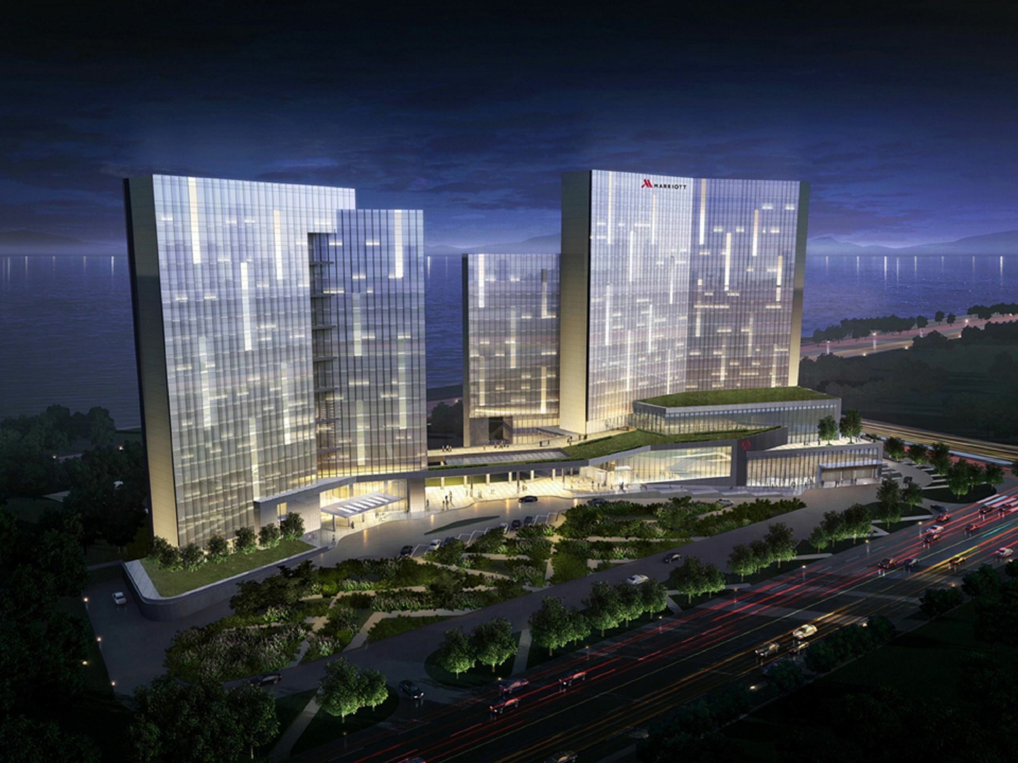 Hangzhou Marriott Hotel Qianjiang Ngoại thất bức ảnh